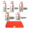 Kit 131 Insertos Helicoil Reparación Hilos Dañados