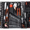 Caja Metálica Portátil Plegable + 85 Pcs Herramientas Profesionales