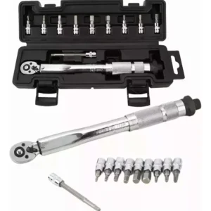 Llave De Torque Torquimetro 1/4 Pulgada 5 A 25mm -11 Piezas