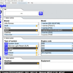 Software Delphi AUTOCOM 2021.01