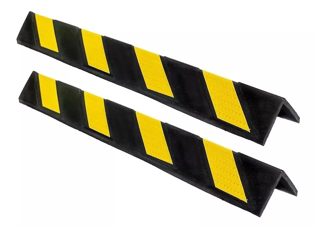 Esquinero Protector de Caucho para Pilares Columnas 80cm