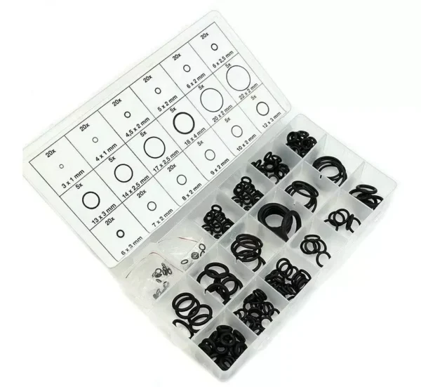 Kit de O-ring Aire Acondicionado Autos 225 Piezas