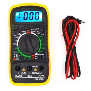 Multimetro Digital Pantalla LCD XL-830L