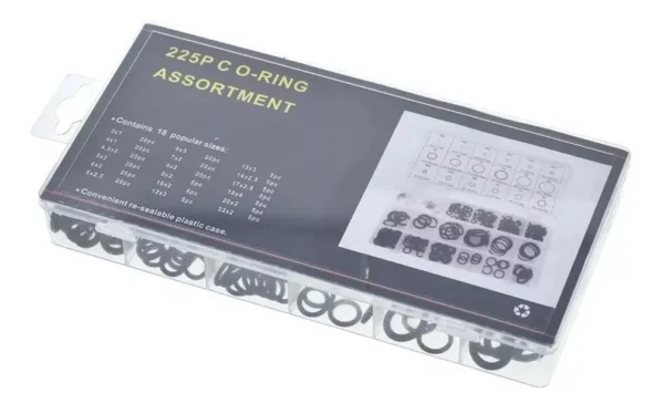 Kit de O-ring Aire Acondicionado Autos 225 Piezas