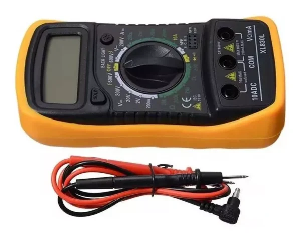 Multimetro Digital Pantalla LCD XL-830L