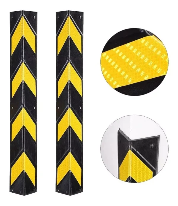 Esquinero Protector de Caucho para Pilares Columnas 80cm