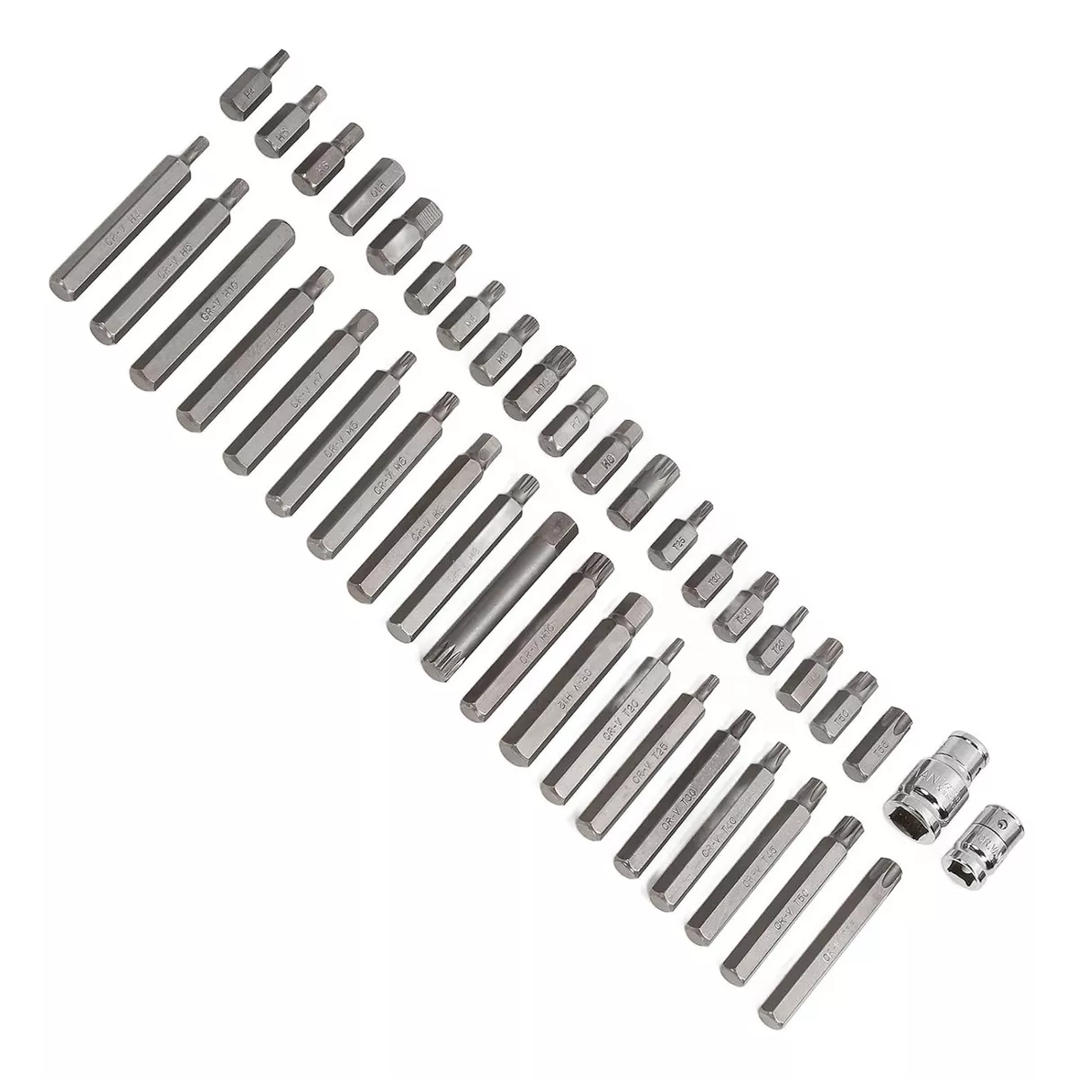 Set Juego de Puntas Corto Largo Torx Allen 40 Piezas