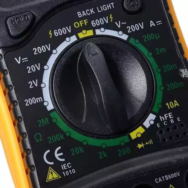 Multimetro Digital Pantalla LCD XL-830L