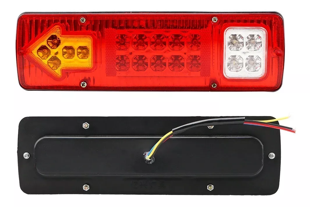 Par Foco Led Carro Arrastre Remolque 12-24v Led Potente