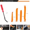 Kit 725 Clip Broche Retención Plástico Auto Lata Tapabarro