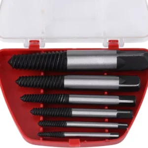 Juego Set Brocas Extractor De Tornillos Colas Chancho 6pcs