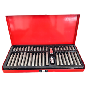 Set Juego de Puntas Corto Largo Torx Allen 40 Piezas