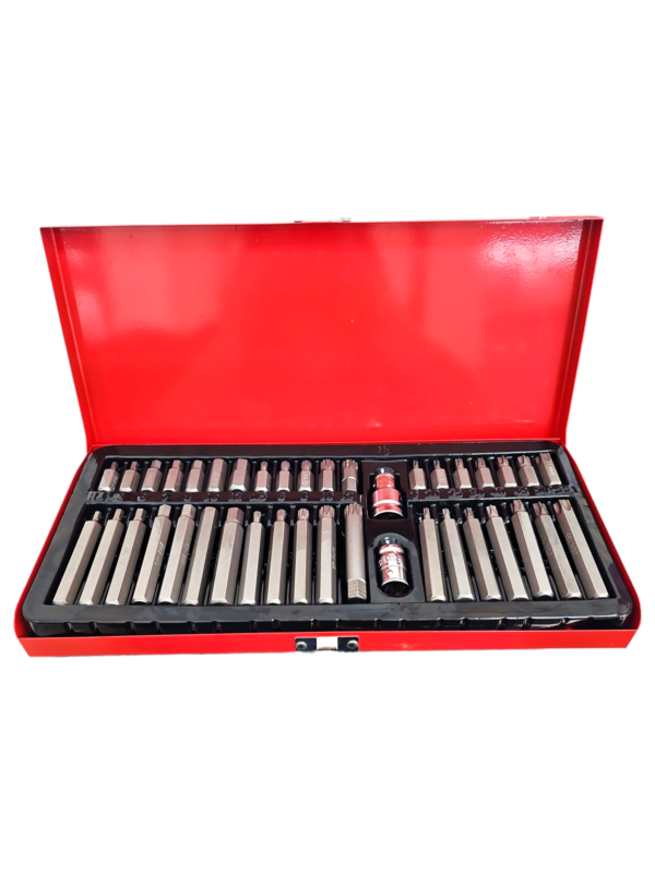 Set Juego de Puntas Corto Largo Torx Allen 40 Piezas