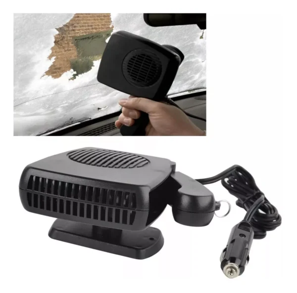 Calefactor de Auto y Ventilador 2 en 1 12v 150w
