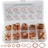 Juego de Juntas Planas de Cobre para Sellado 200 Pcs