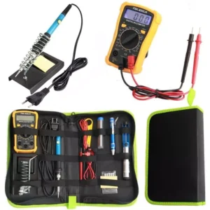 Kit Cautín Eléctrico 60w Regulable + 17 Accesorios