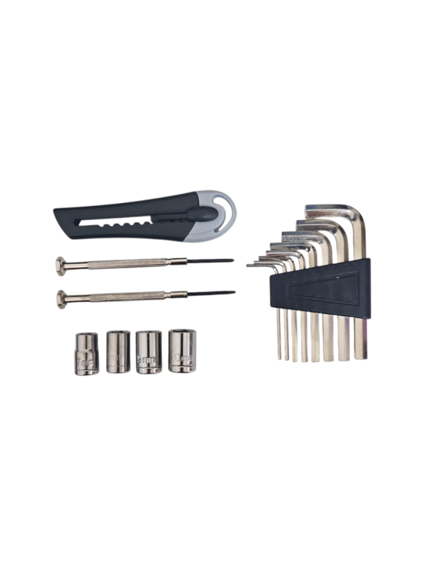 Set de Herramientas Estuche con Forma de Neumático 29 Pcs