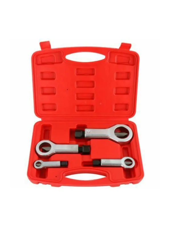 Set Extractor Cortador De Tuercas Dañadas Oxidadas 4 Piezas