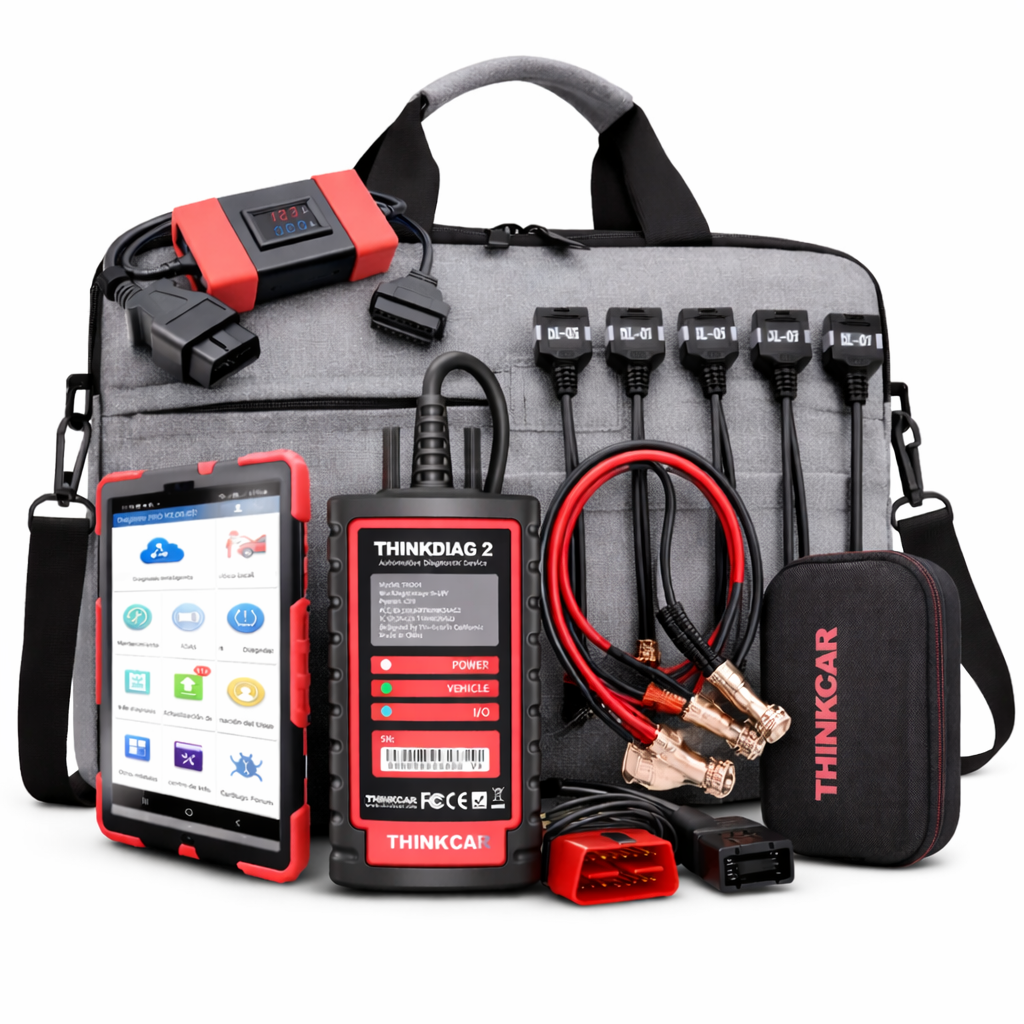 Scanner automotriz PRO3 THINKDIAG 2 DZ Completo (Diagnóstico 12V, 24V y EV)