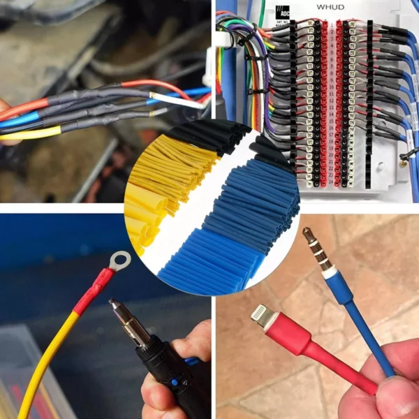 Kit Tubos Termoretractil Mixtos 580 Piezas