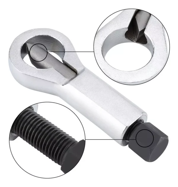 Set Extractor Cortador De Tuercas Dañadas Oxidadas 4 Piezas