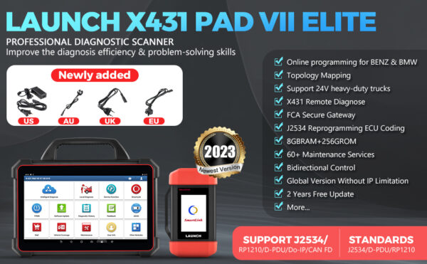 Scanner LAUNCH X431 PAD 7 HD