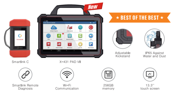 Scanner LAUNCH X431 PAD 7 HD