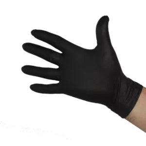 Guante de Nitrilo Negro Caja de 100 Unidades L PROTECT