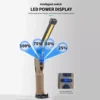 Linterna LED de Trabajo Recargable Plegable con Imán 360°