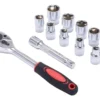 Set Juego de Dados Llave Chicharra 1/2 12 Piezas
