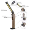 Linterna LED de Trabajo Recargable Plegable con Imán 360°