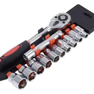 Set Juego de Dados Llave Chicharra 1/2 12 Piezas