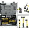 Kit Desabollador Martillo Set 7 Piezas Reparación Carrocería