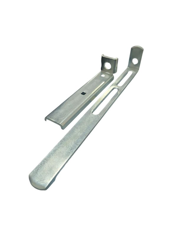 Cierre Metálico para Cortina Enrollable de Seguridad Brazo 30 cm Acero Galvanizado