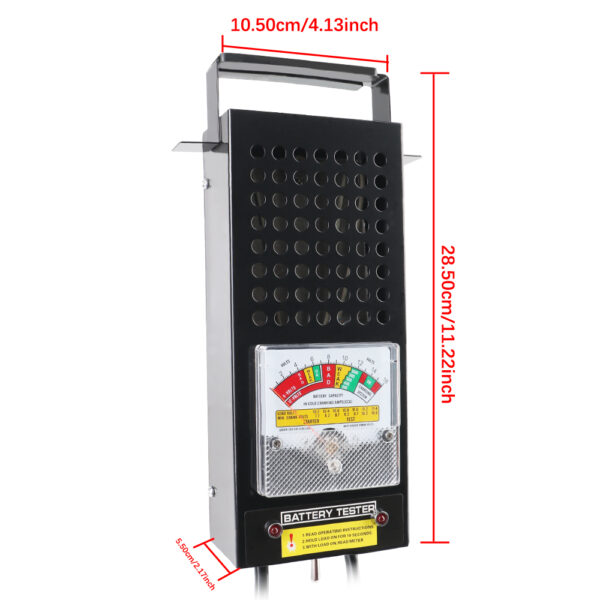 Probador de Batería LED 6/12V – Compacto y Portátil - Imagen 7