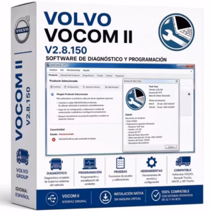 Software Premium Tech Tool V2.8.150 Vocom II 88890400 – Diagnóstico Camiones Pesados