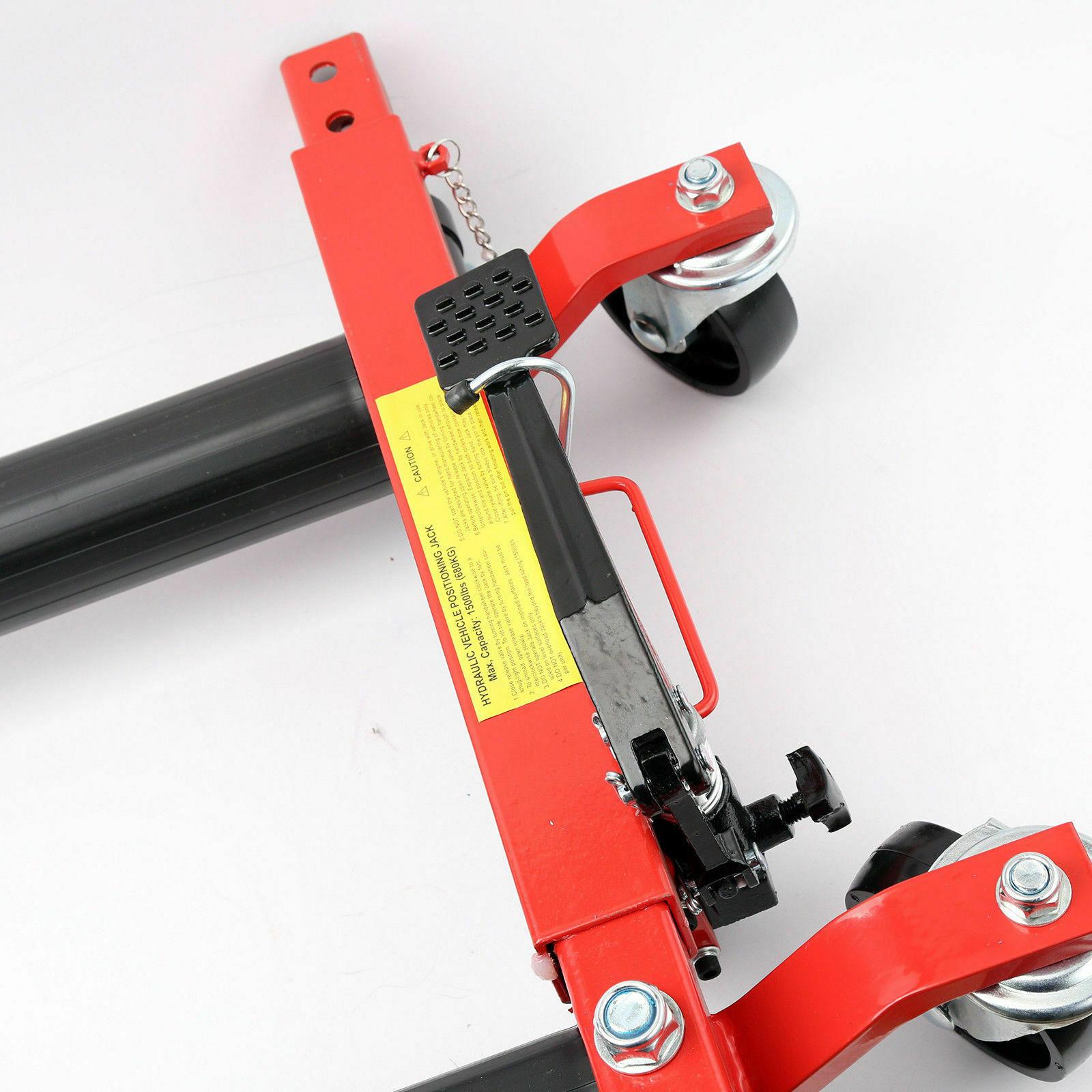 Rodillo Hidráulico para Mover Vehículos 12” 1500 lbs (Plástico) - Imagen 4