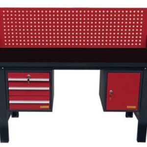 Mesa de Trabajo Mecanica Industrial 1500×750×800 mm con Cajones