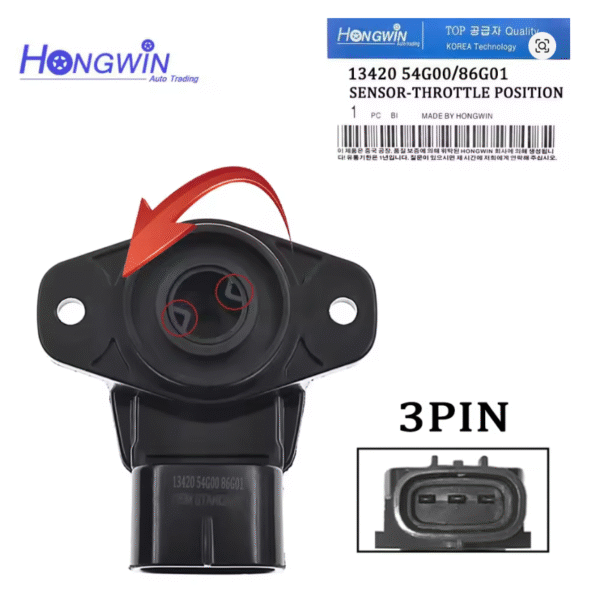 Sensor de Posición del Acelerador (TPS) Suzuki Aerio / Liana 13420-54G00 13420-54G01 13420-86G01 M18A