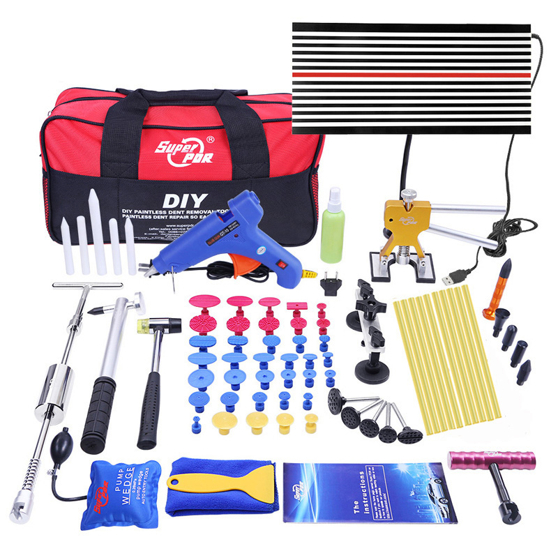 Kit Profesional de Reparación de Abolladuras Sin Pintura – Car Dent 02