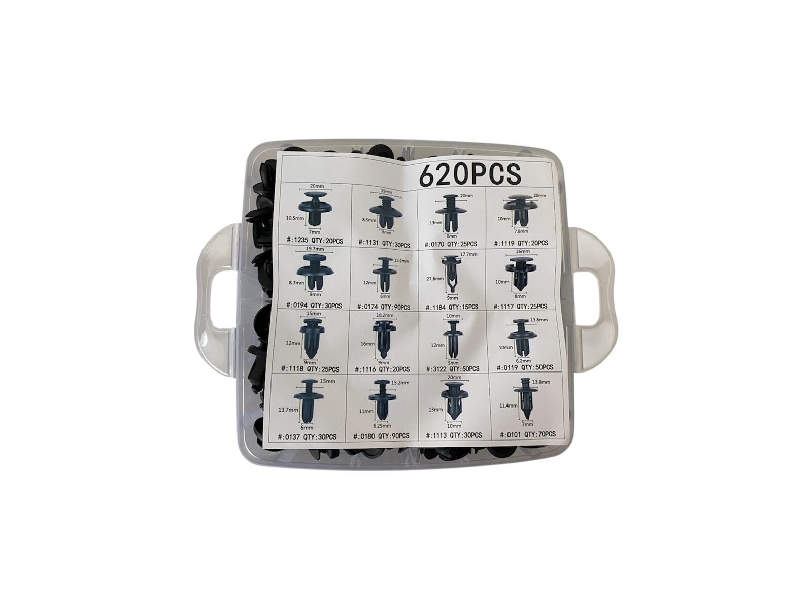 Kit de Broches para Tapiz Automotriz