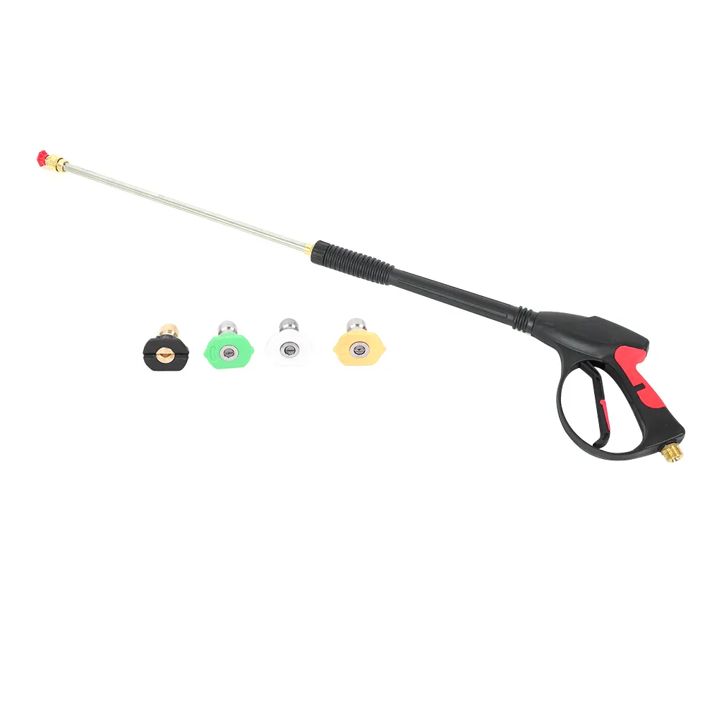 Pistola para Hidrolavadora con Lanza y Boquillas de Alta Presión | Repuesto Universal