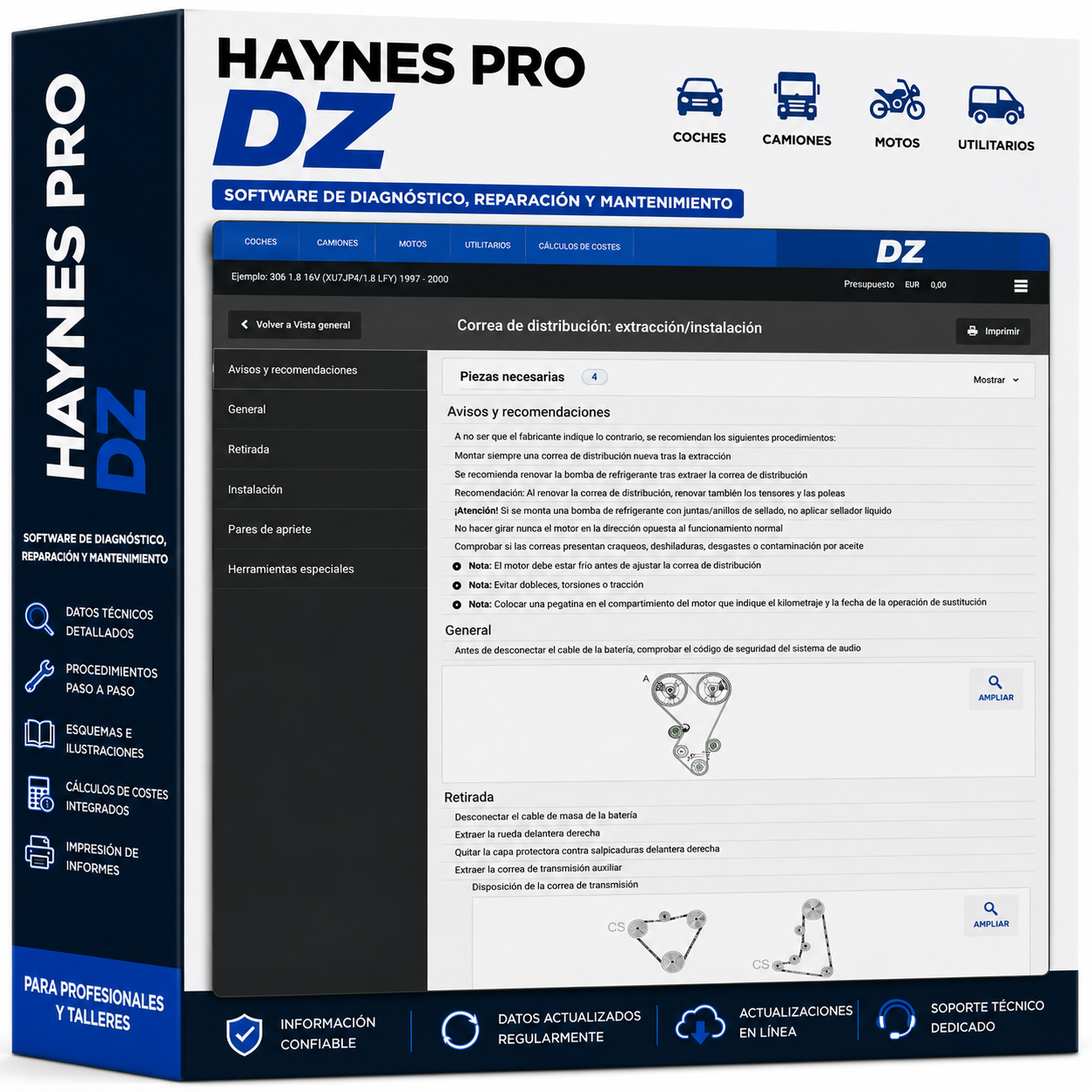 Software DZ Fix – Información Técnica, Diagnóstico y Reparación Automotriz