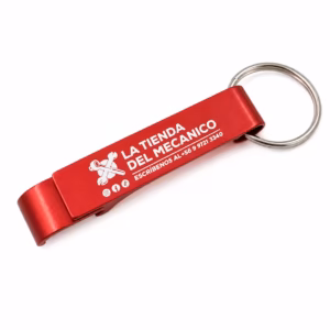 Llavero Abrelatas de Aluminio TIENDA DEL MECÁNICO