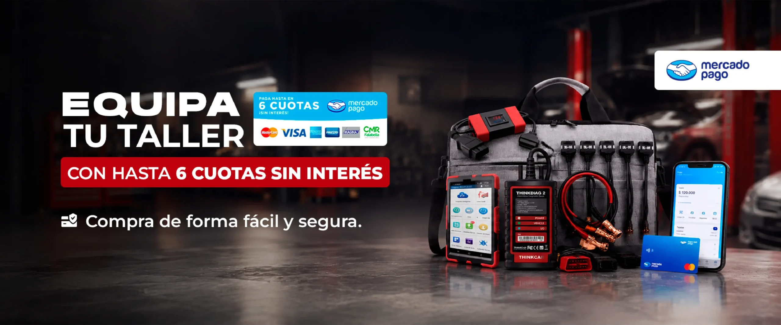 6 cuotas sin interés - Tienda del mecanico