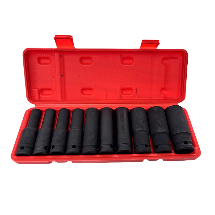 Set dados de impacto 1/2" 10 piezas de 10 a 24 mm - Imagen 3