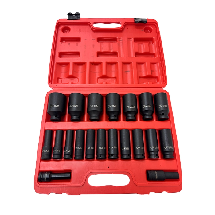 Set dados 1/2" 20 piezas 10-38 mm